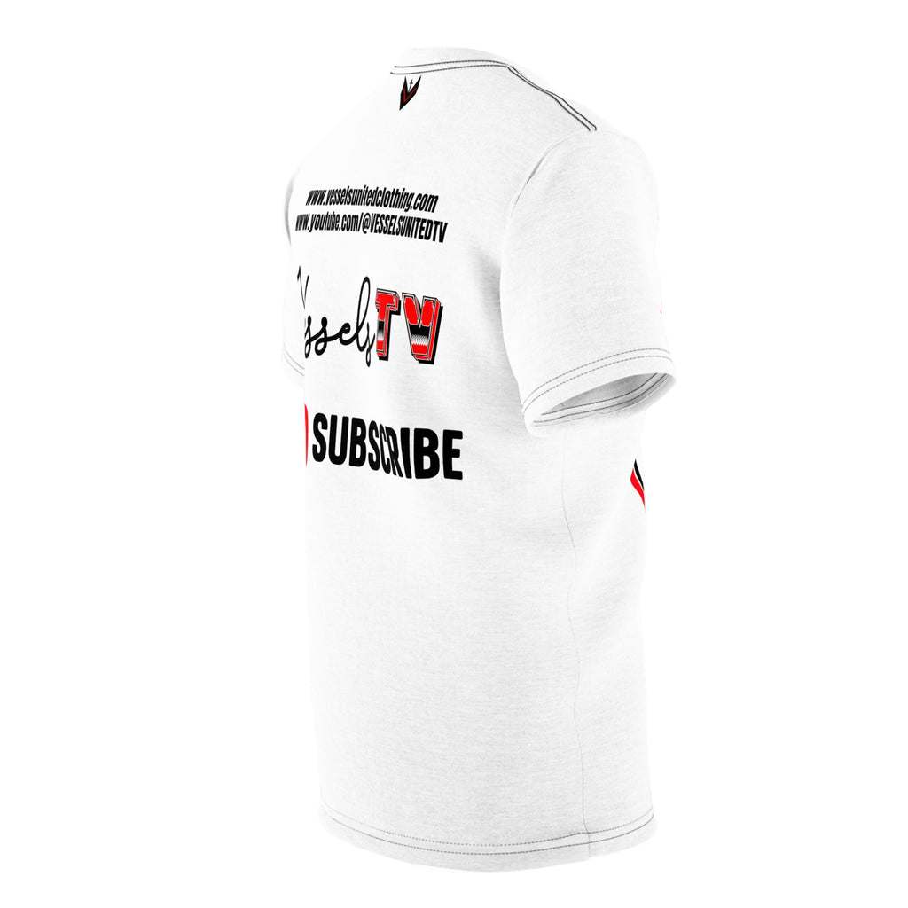 Vessels United TV YouTube Merch Shirt Unisex Tee White