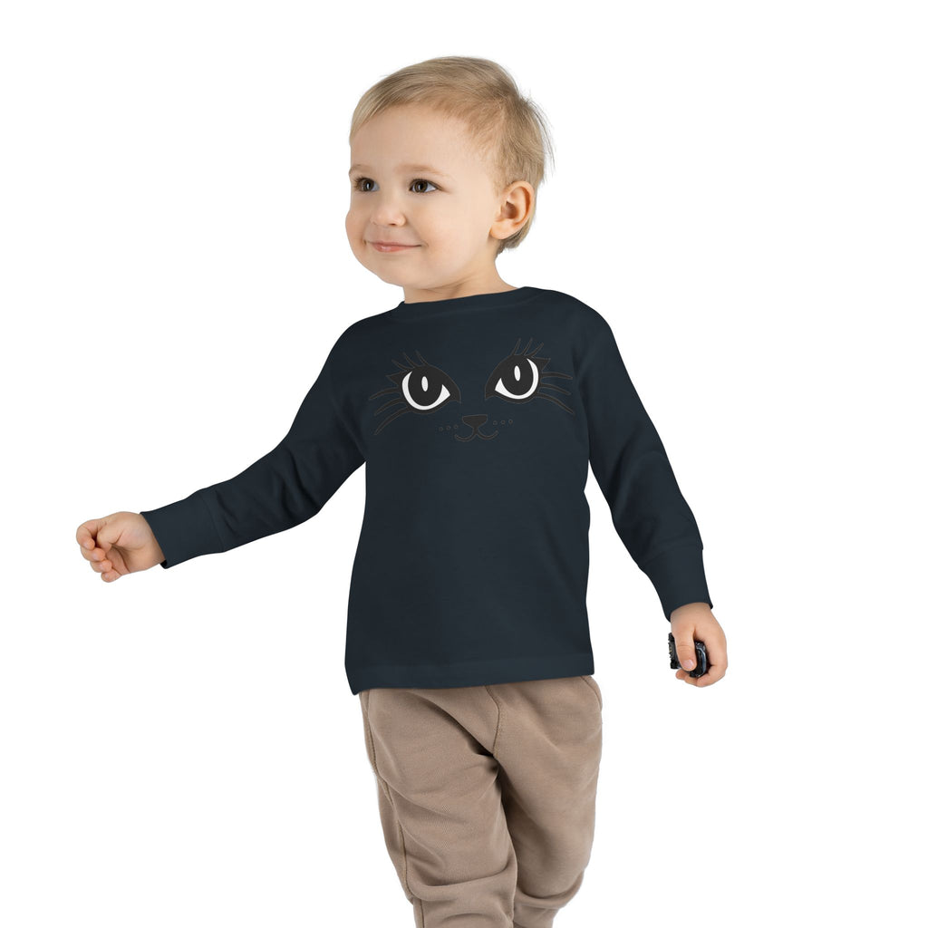 Cute Kitten Toddler Long Sleeve Tee