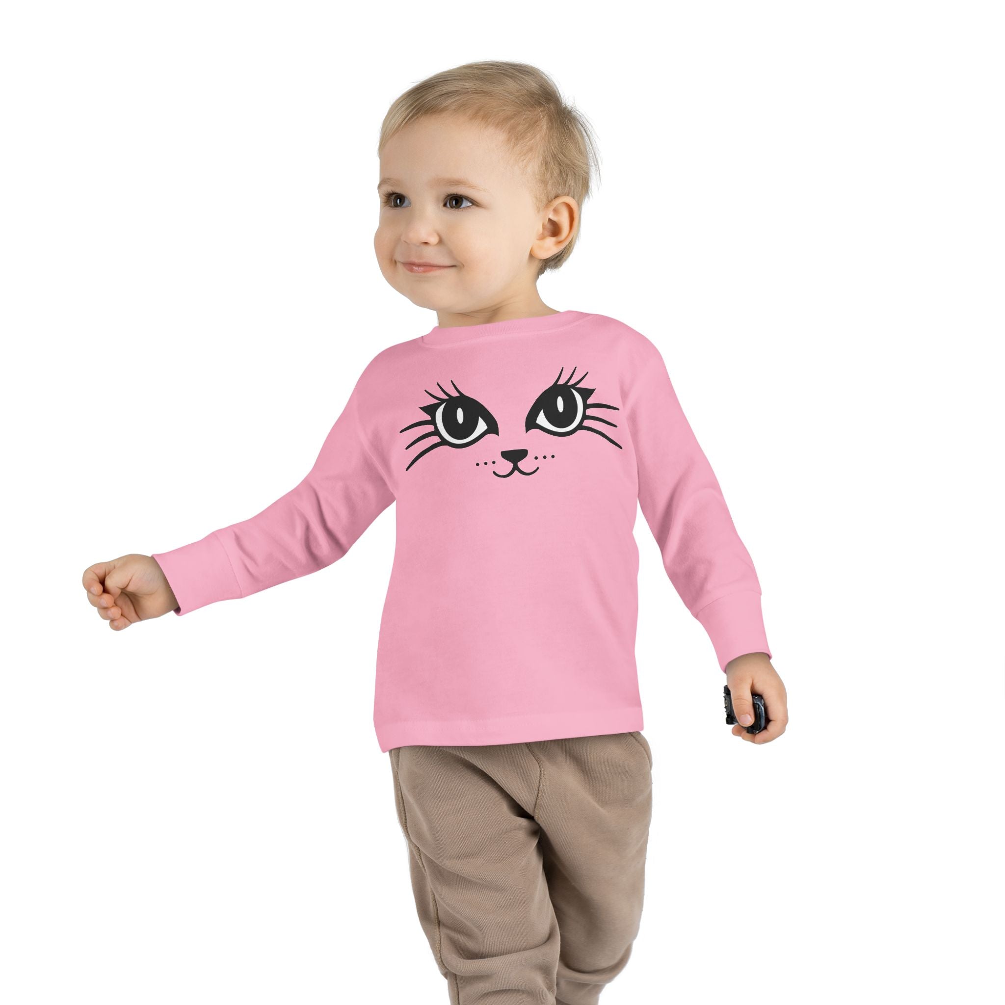 Cute Kitten Toddler Long Sleeve Tee