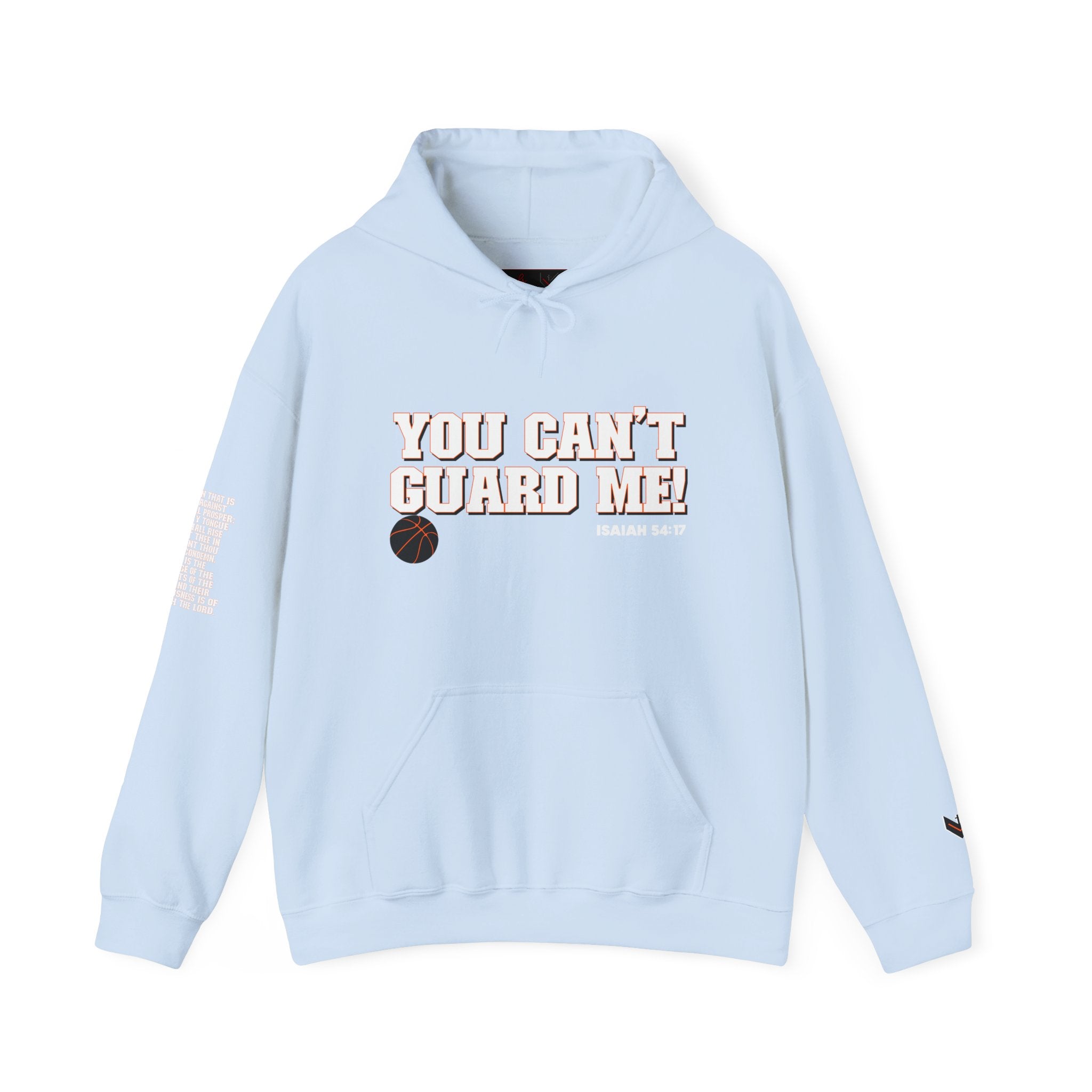 You Can't Guard Me Hoodie — Bold Basketball Statement Pullover