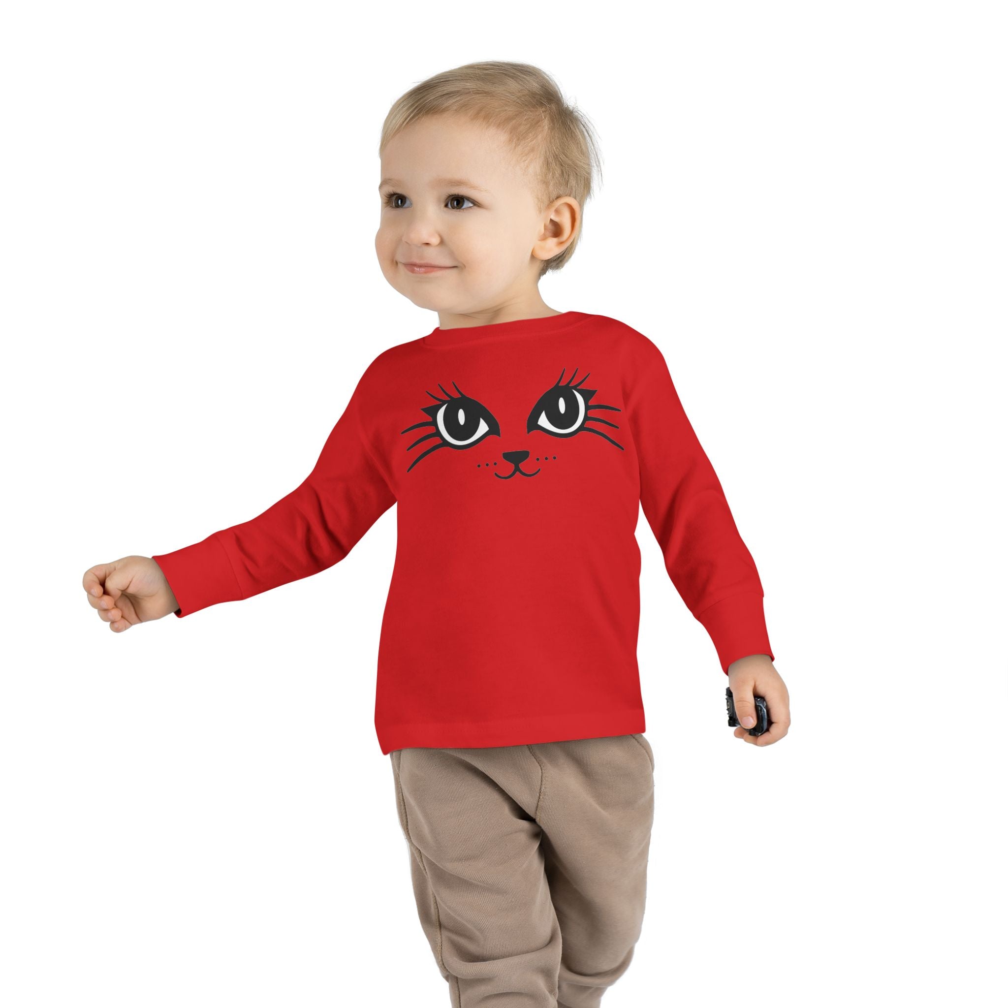 Cute Kitten Toddler Long Sleeve Tee