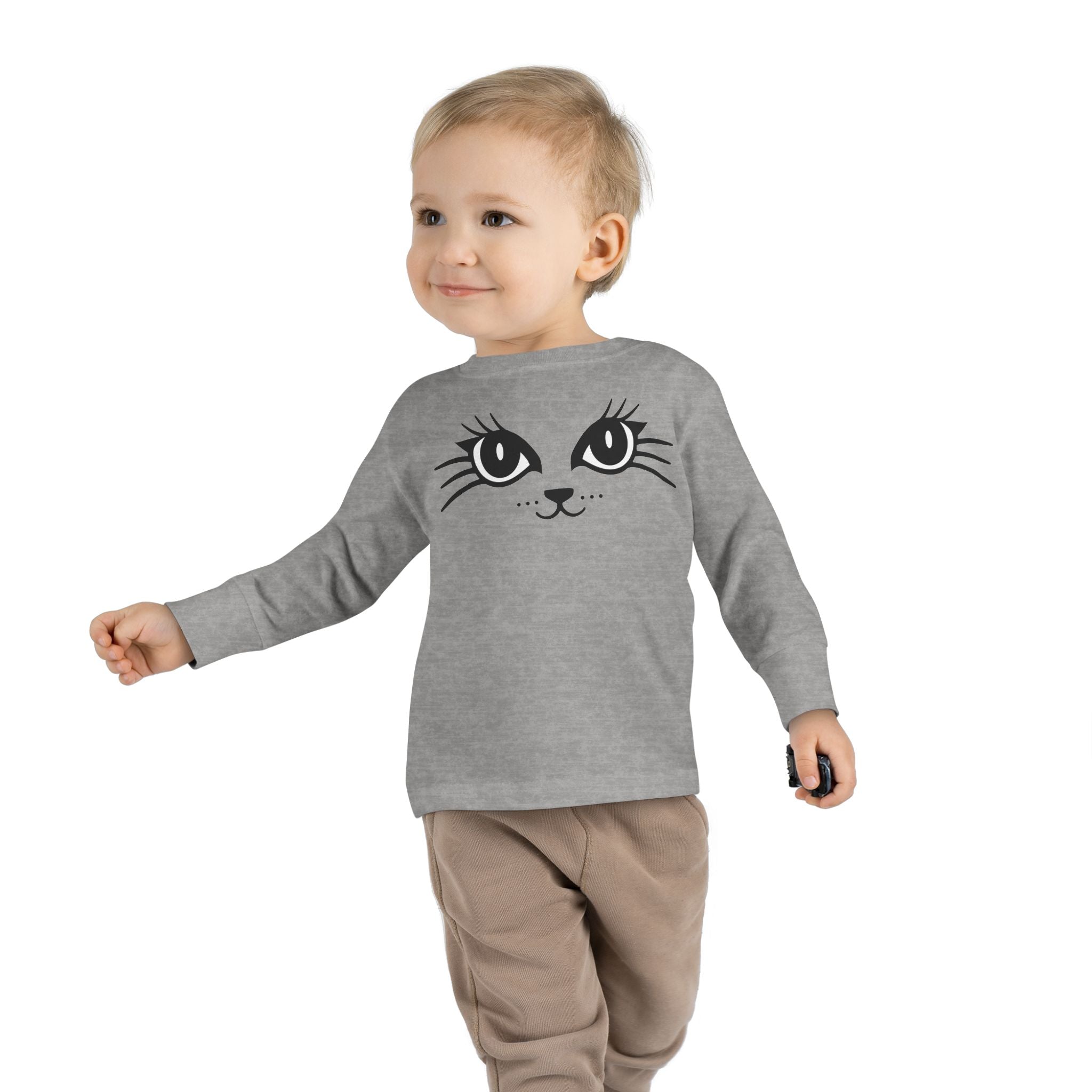 Cute Kitten Toddler Long Sleeve Tee