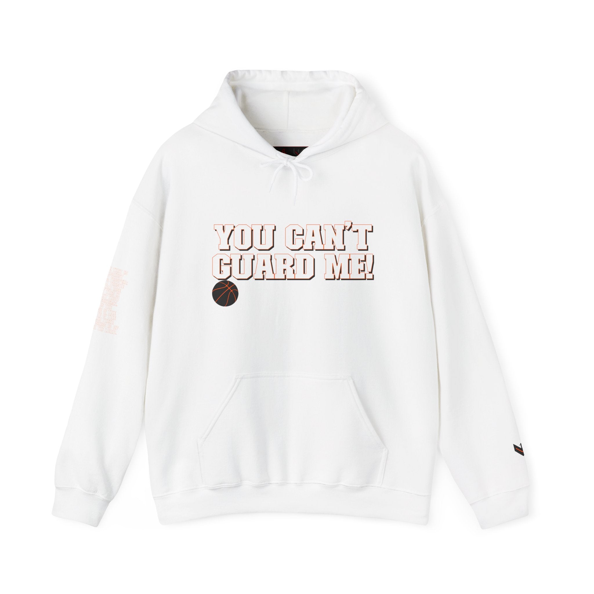 You Can't Guard Me Hoodie — Bold Basketball Statement Pullover
