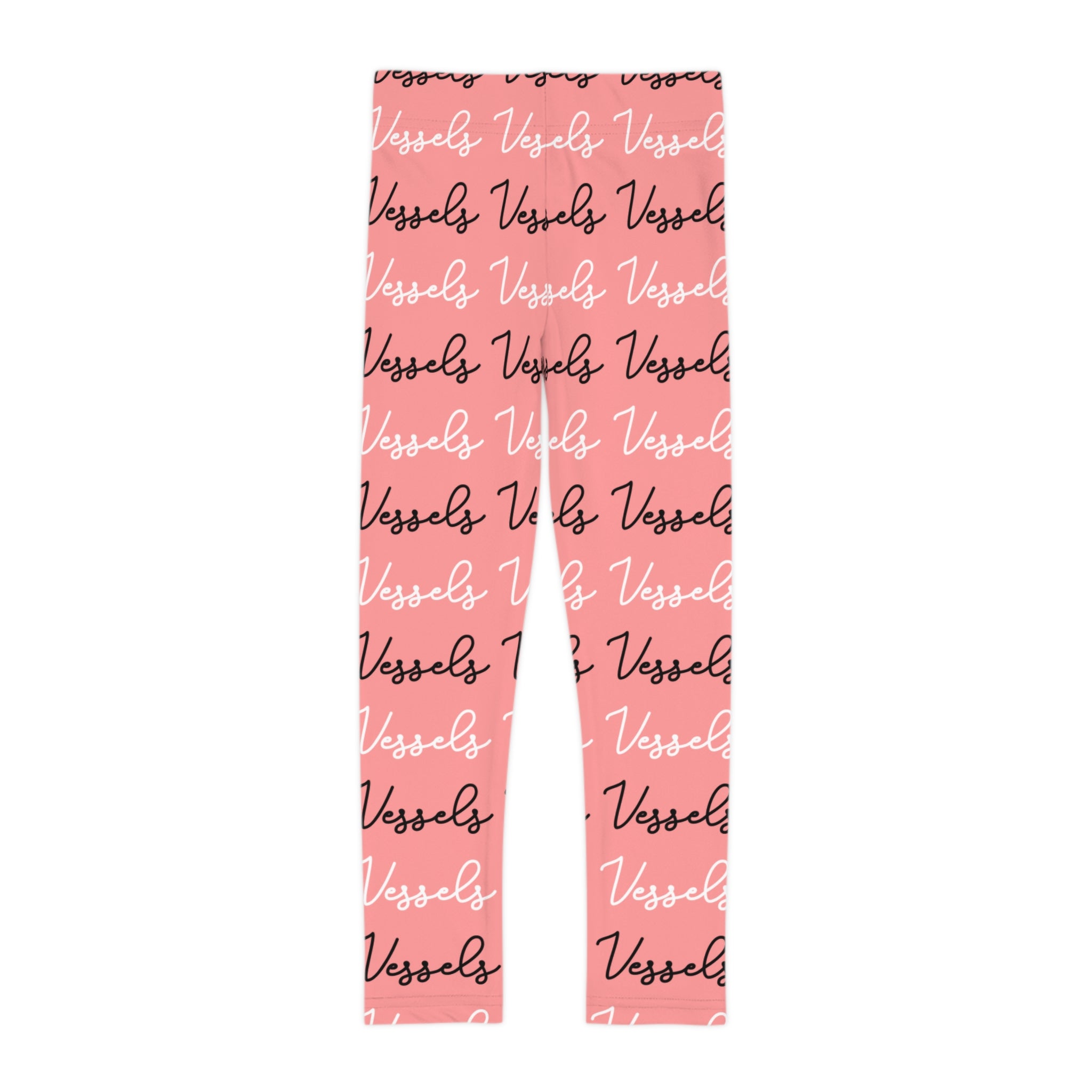 Trendy Kids Leggings - Stylish 'Vessels' Print for Active Girls