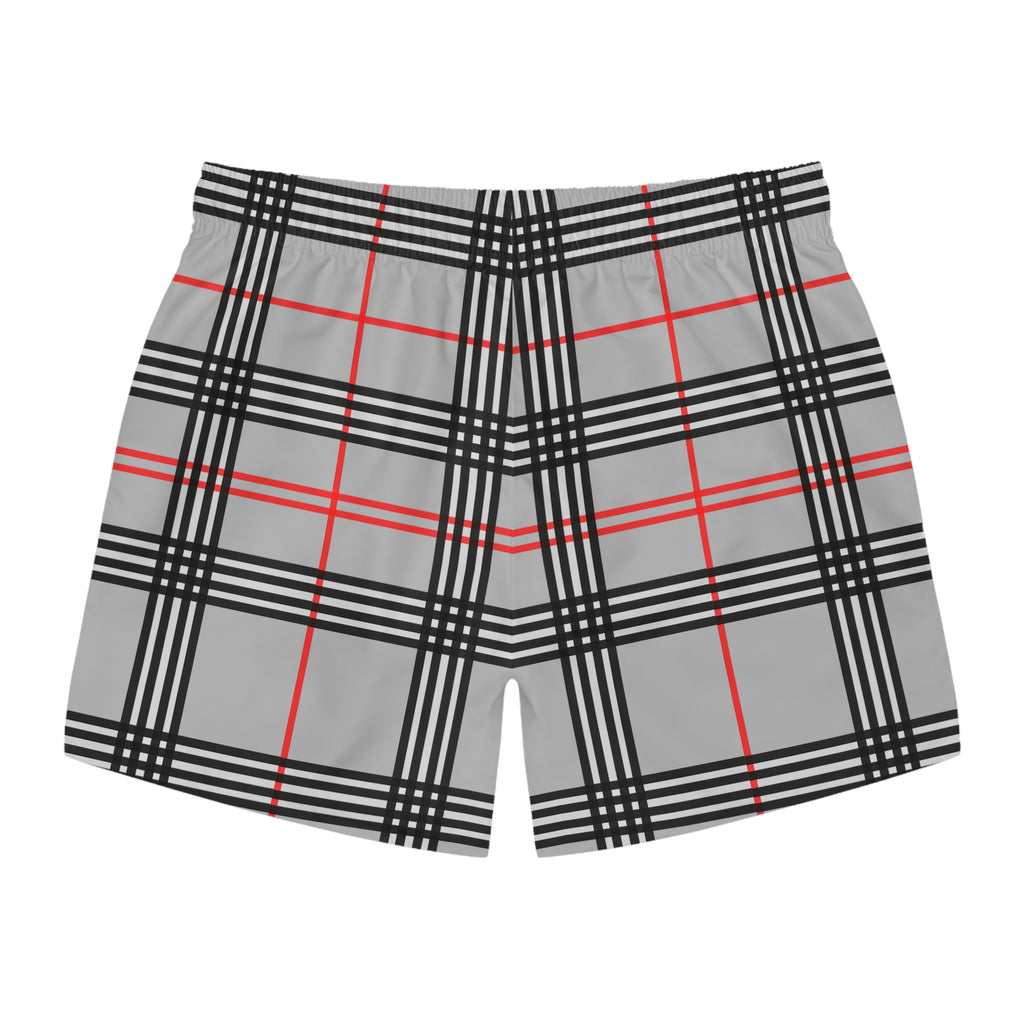 Vessels Plaid Swimming Trunks