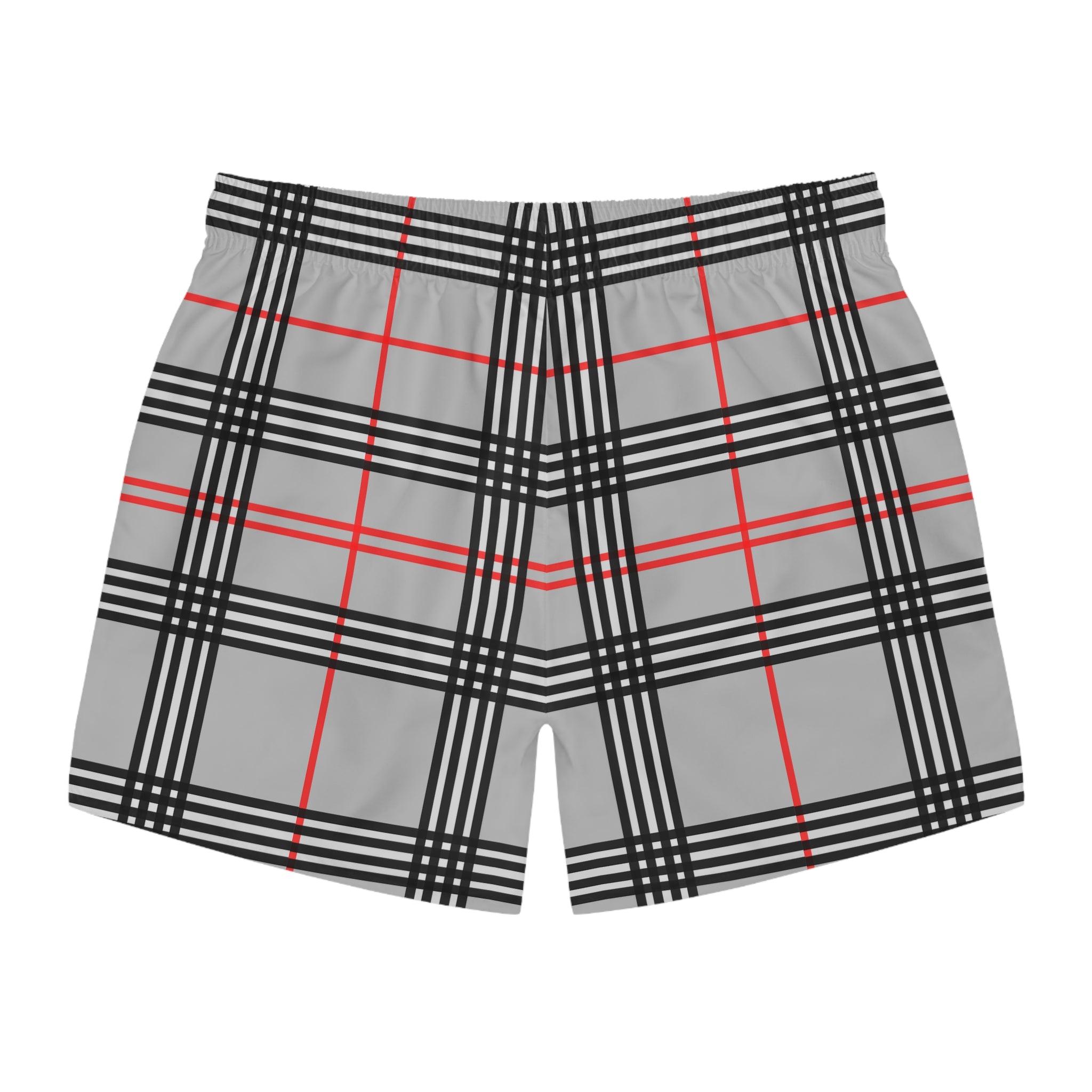 Vessels Plaid Swimming Trunks