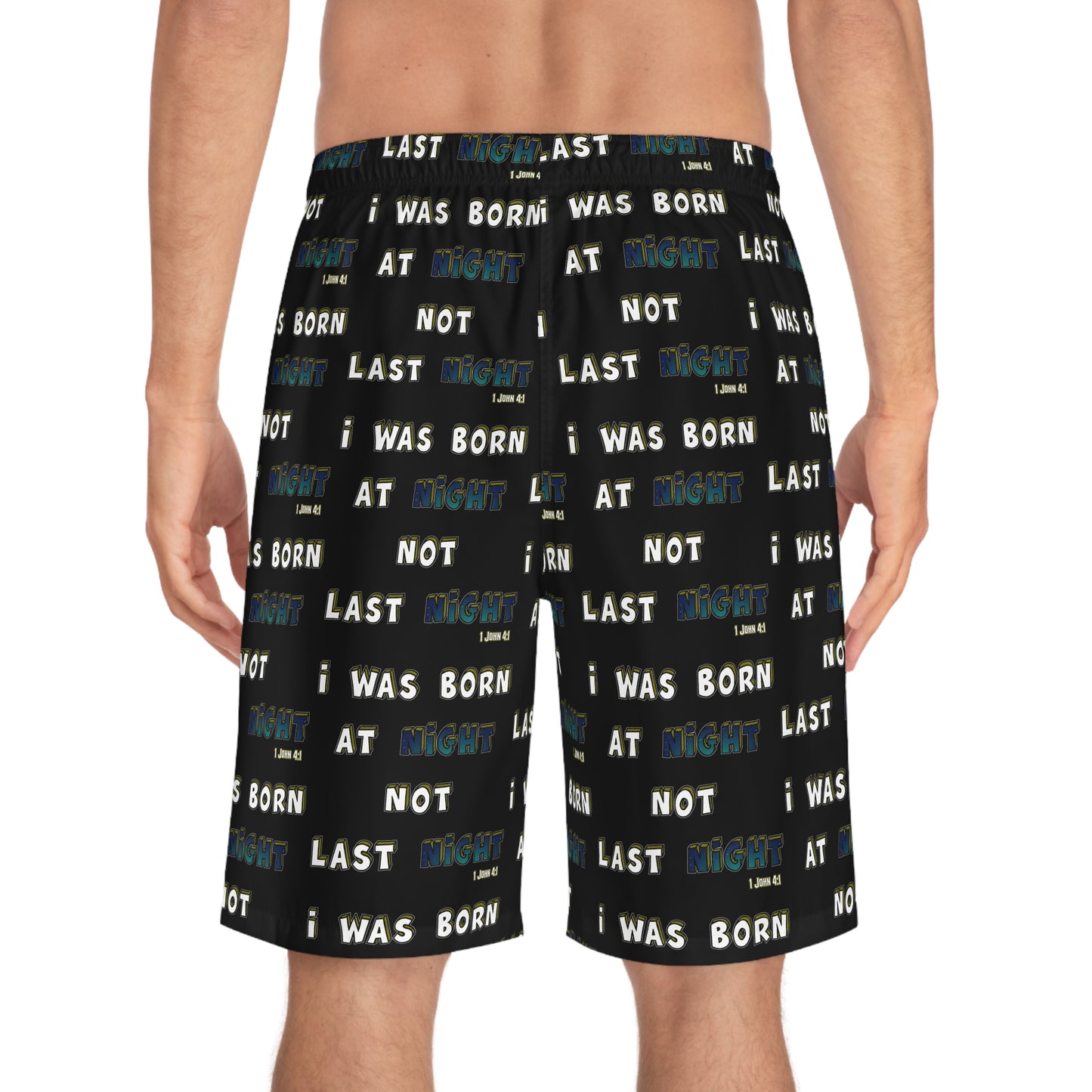 At Night Not Last Night Men's Shorts