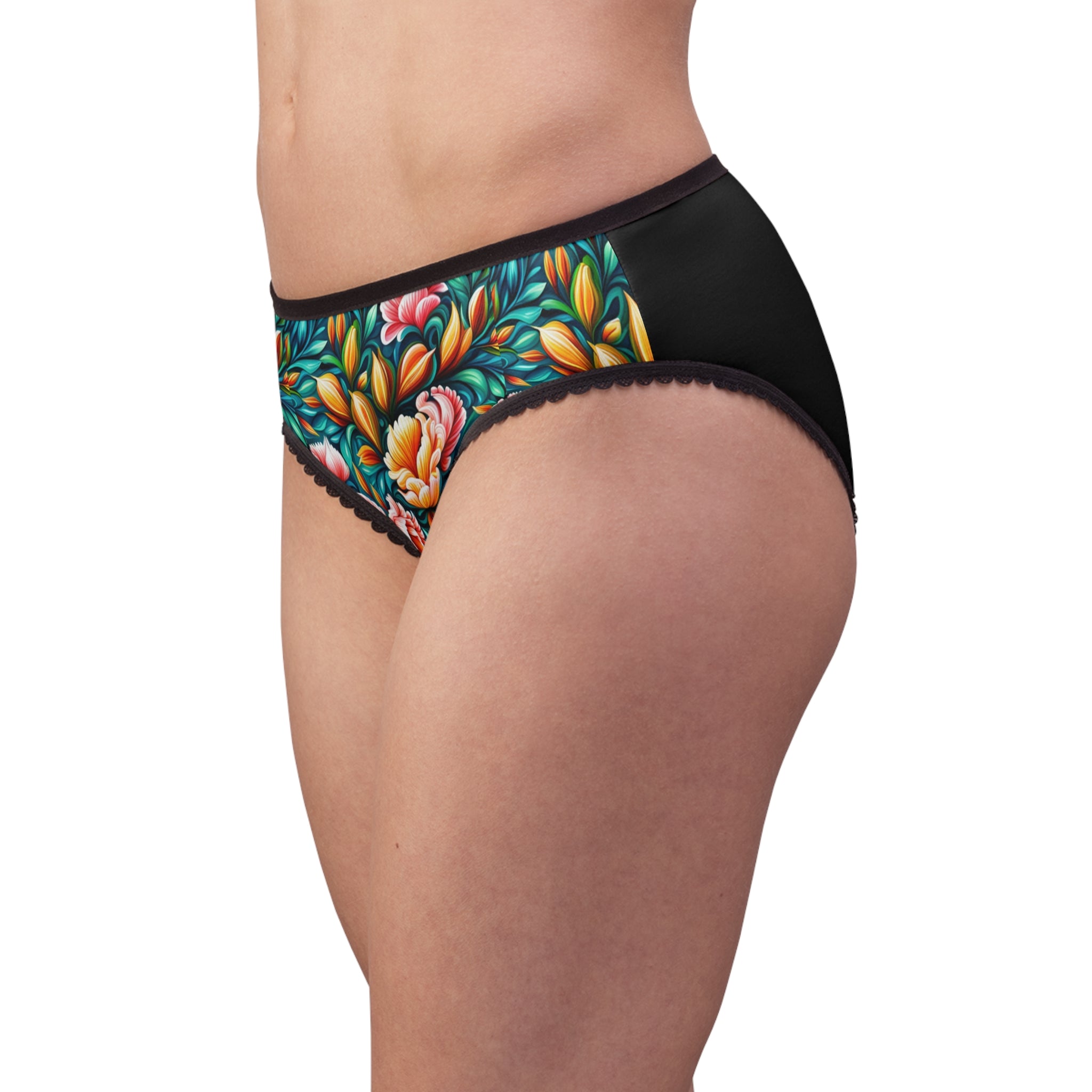 Women's Flower Briefs