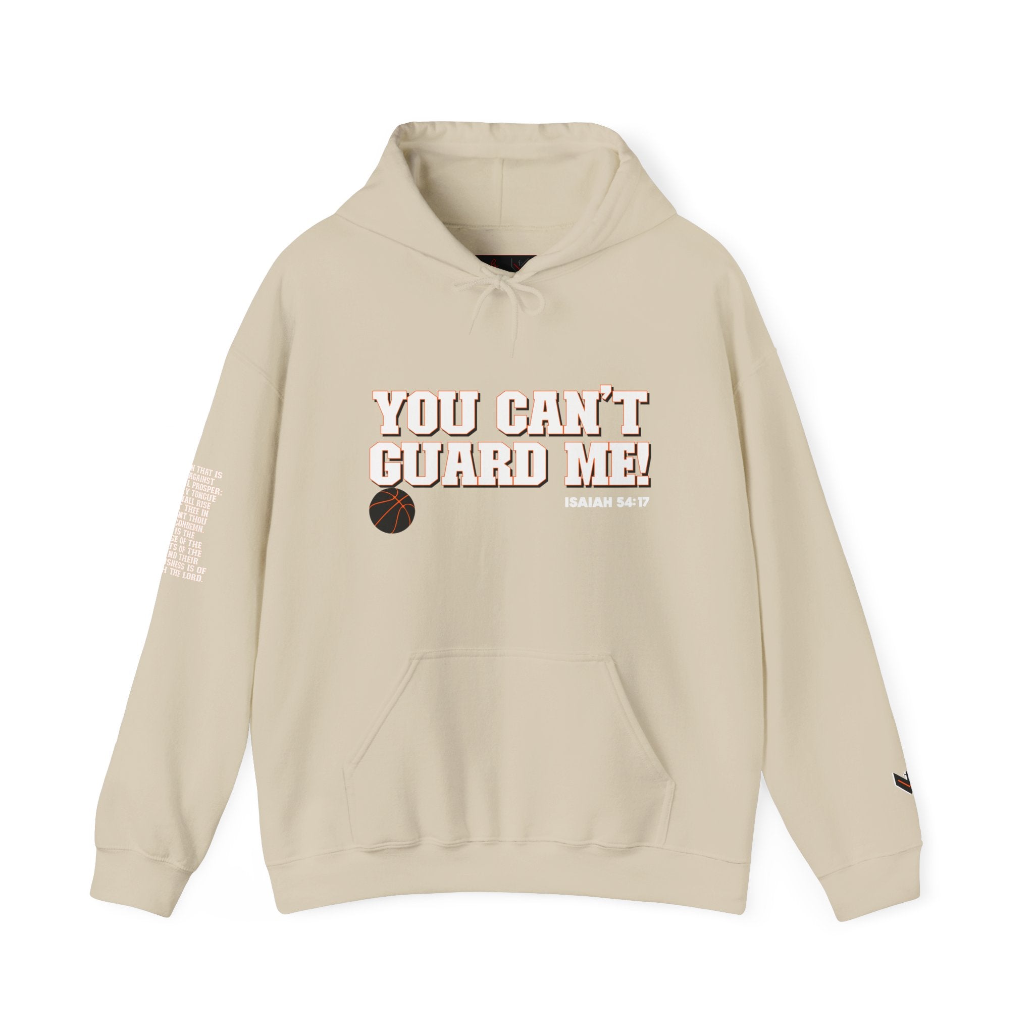 You Can't Guard Me Hoodie — Bold Basketball Statement Pullover