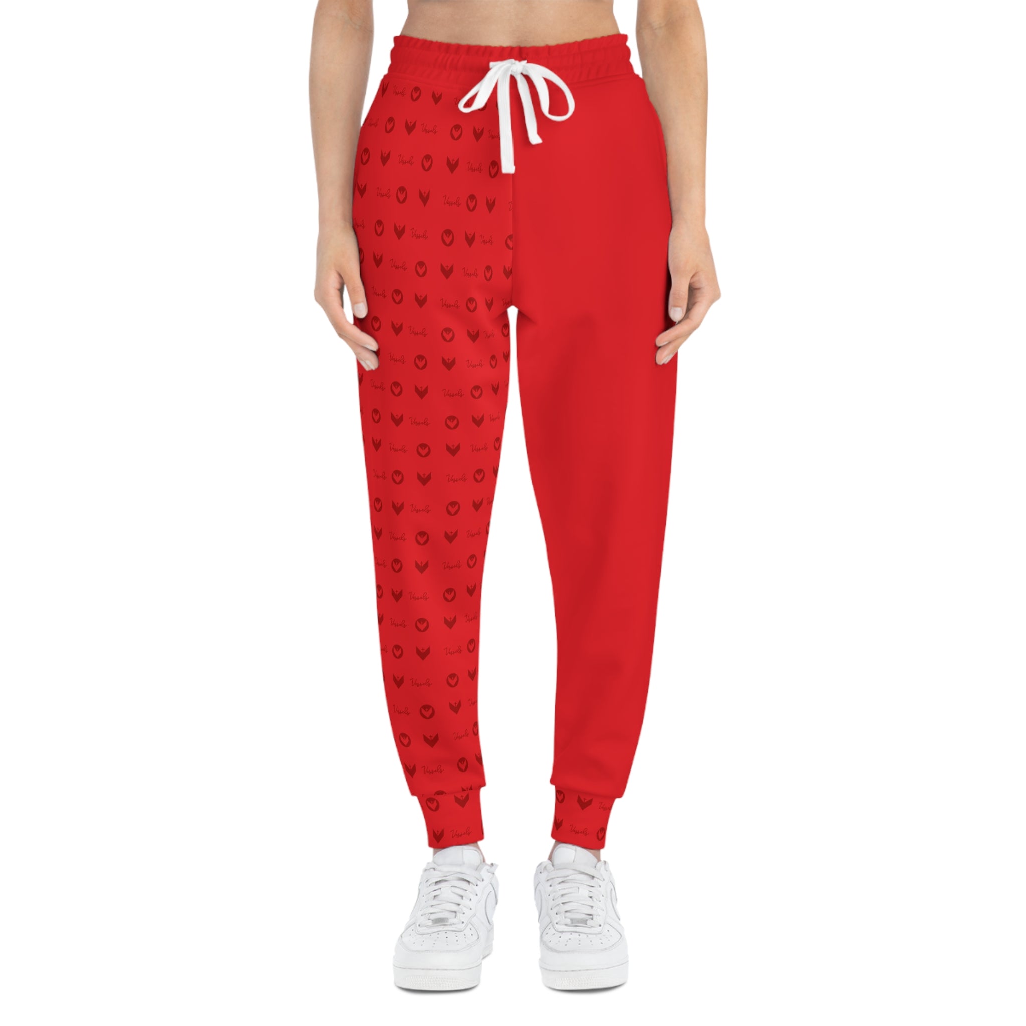 All Over Vessel Joggers Red
