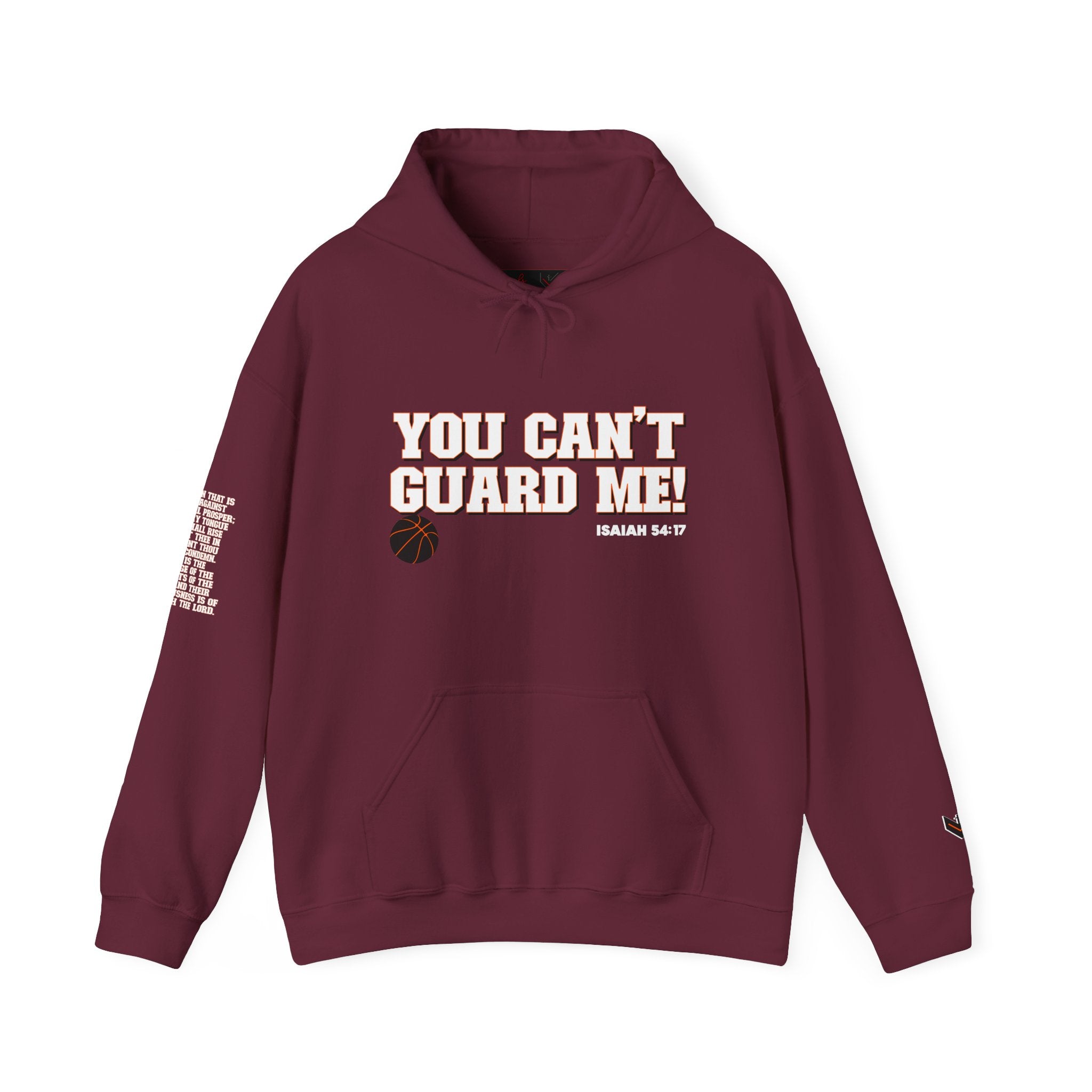 You Can't Guard Me Hoodie — Bold Basketball Statement Pullover