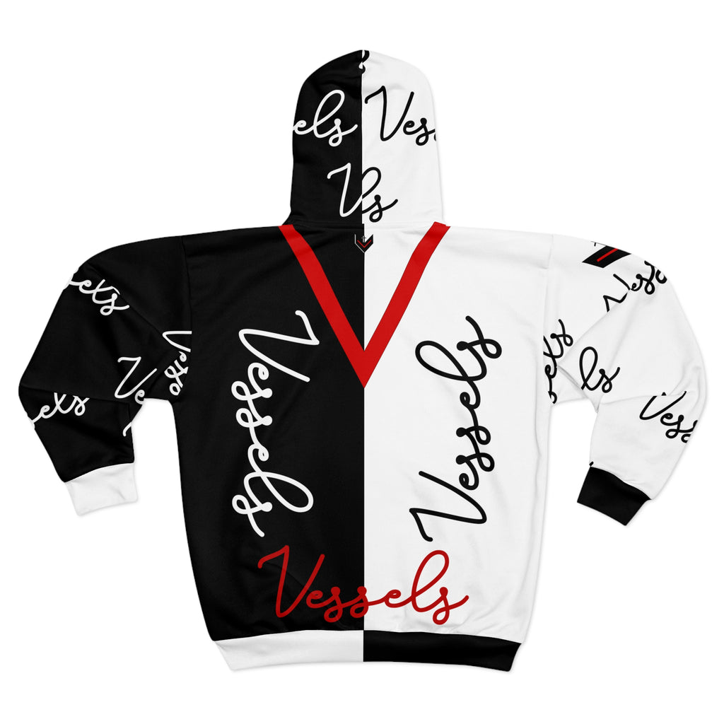 Black and White Vessel Hoodie