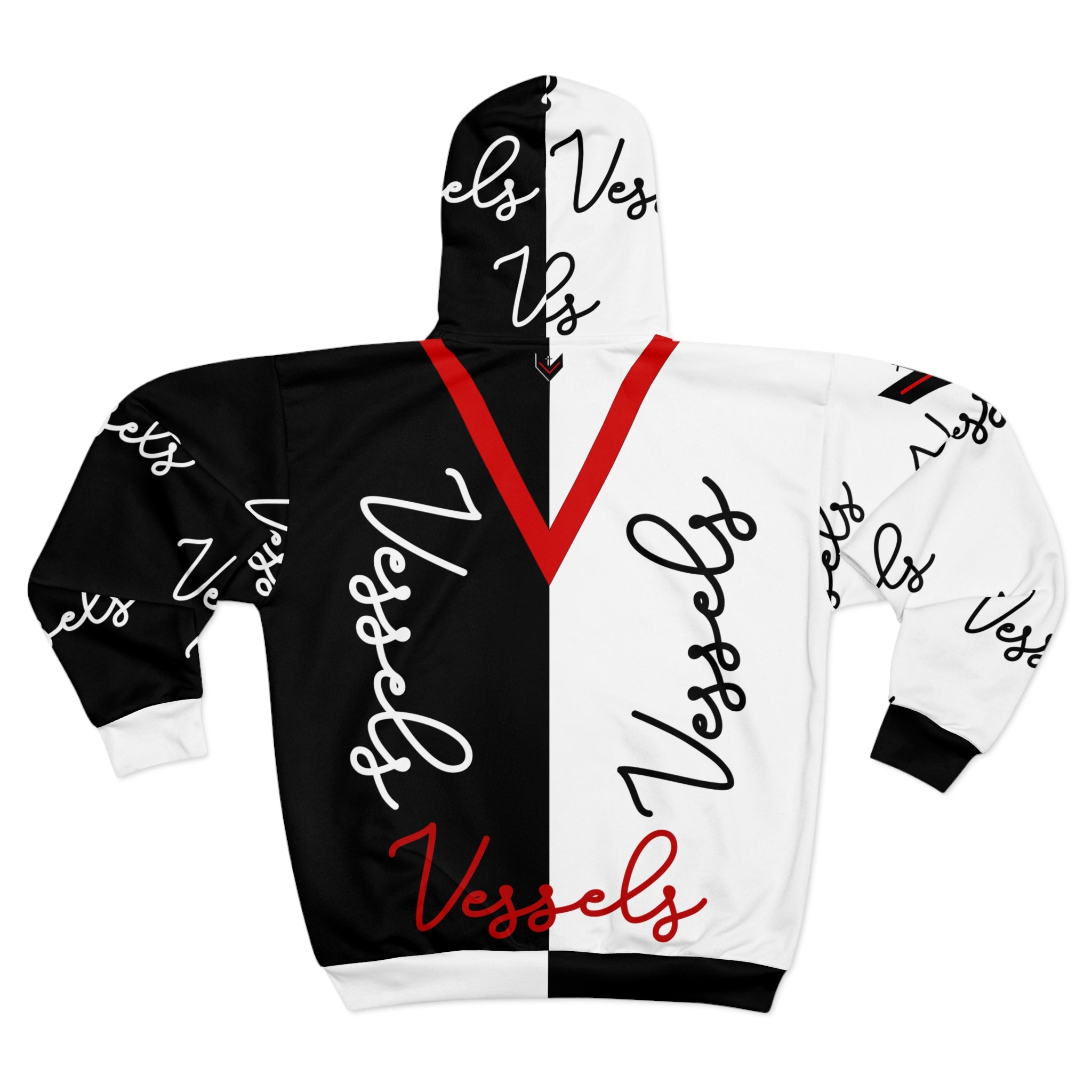 Black and White Vessel Hoodie