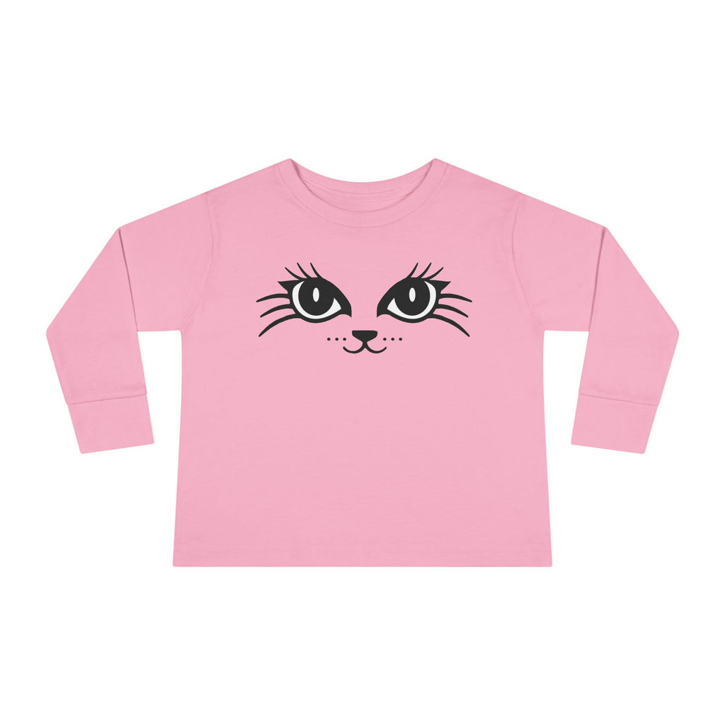 Cute Kitten Toddler Long Sleeve Tee