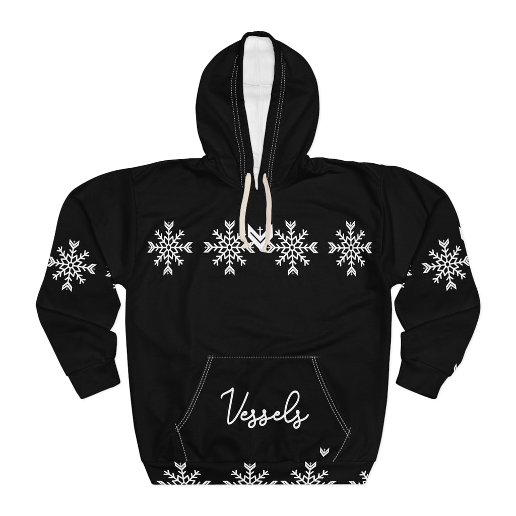 Christmas Snowflake Hoodie — Jesus, Christian, Love & Family Pullover