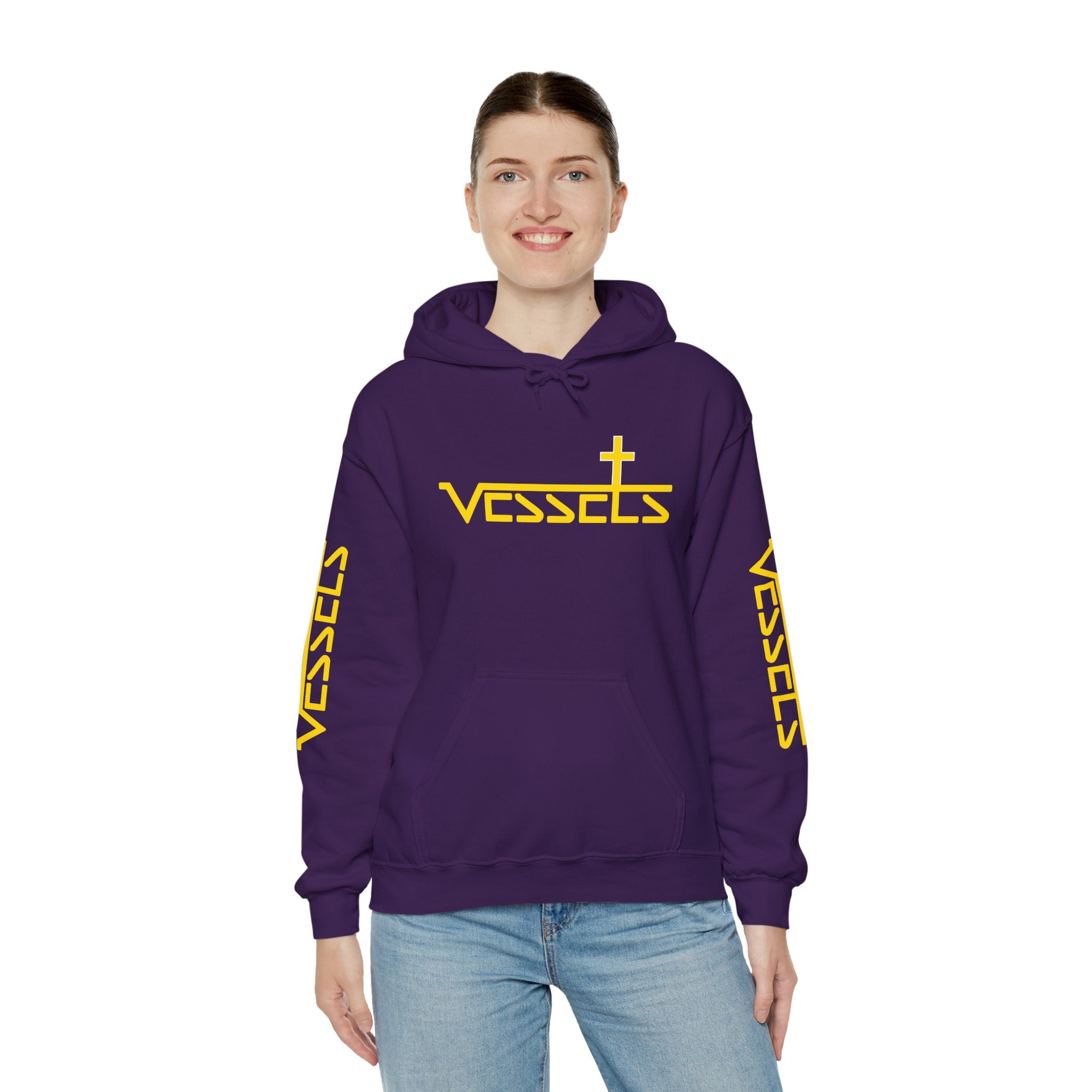 Vessels Unisex Heavy Blend™ Hooded Sweatshirt - Faith-Inspired Streetwear
