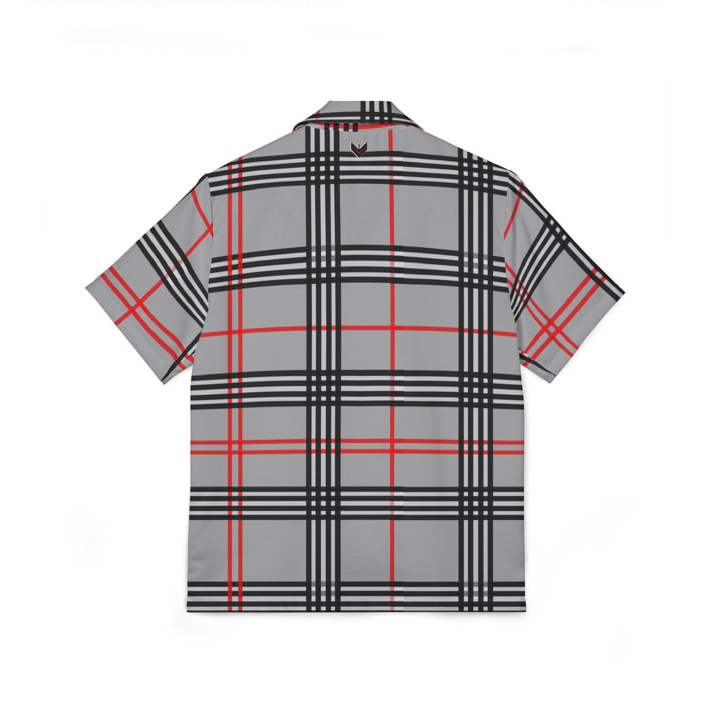 Vessel for God Plaid Quality Versatile Stylish Hawaiian Camp Shirt