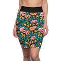 Vessels Flower Pencil Skirt for women
