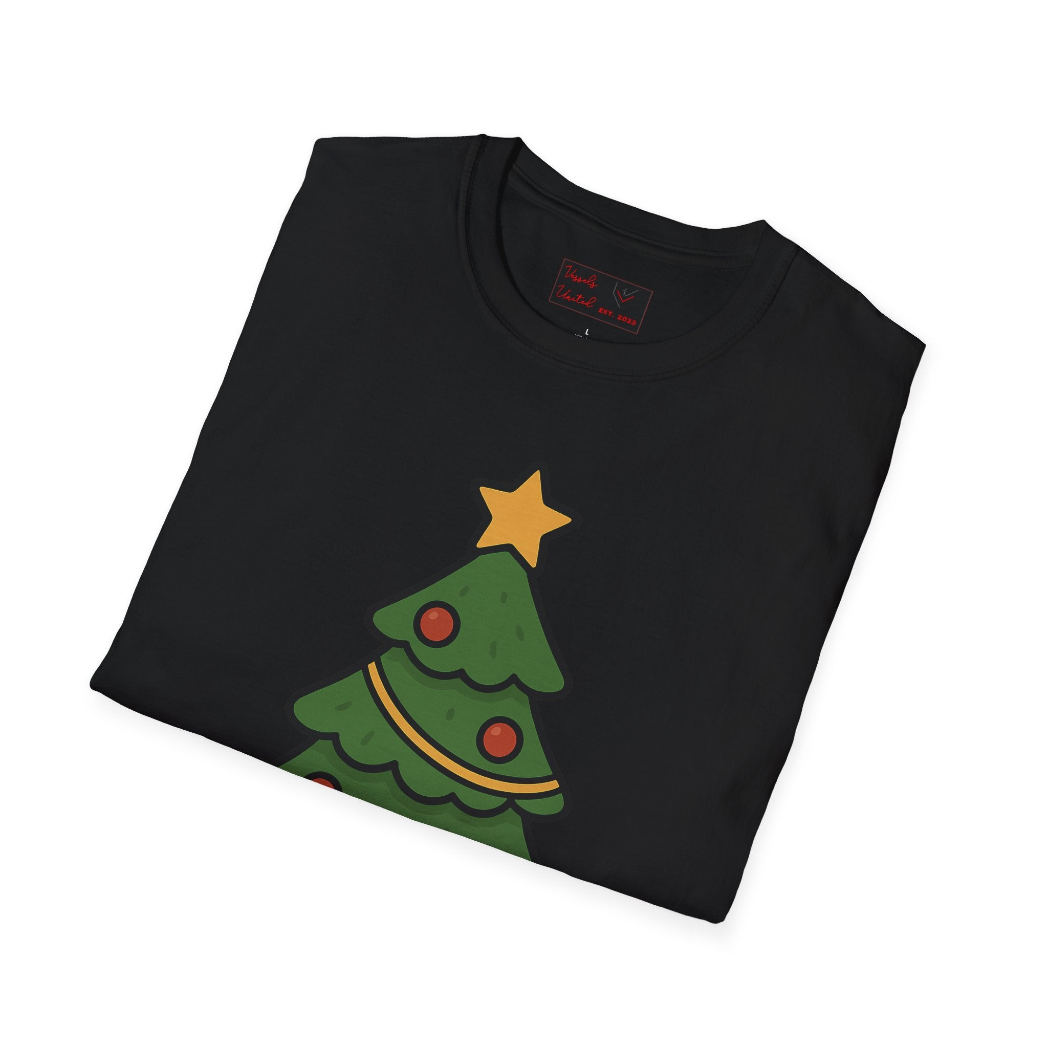 Christmas Tree T-Shirt — Jesus Christ Bible Holiday Family Giving Tee
