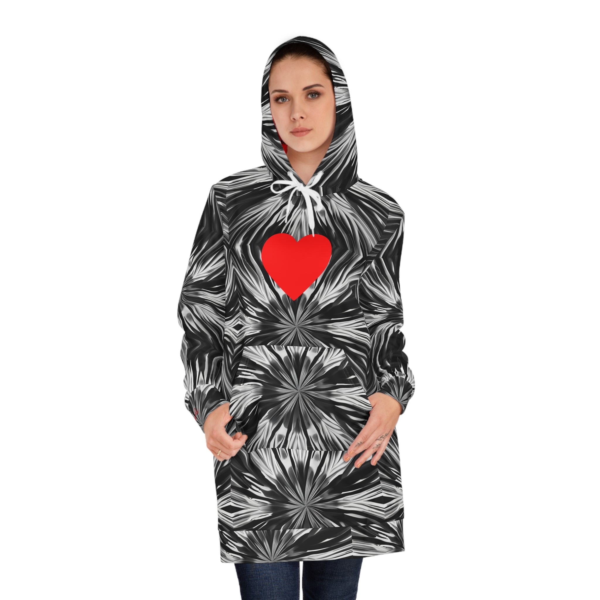 Women's Tie Dye Hoodie Dress