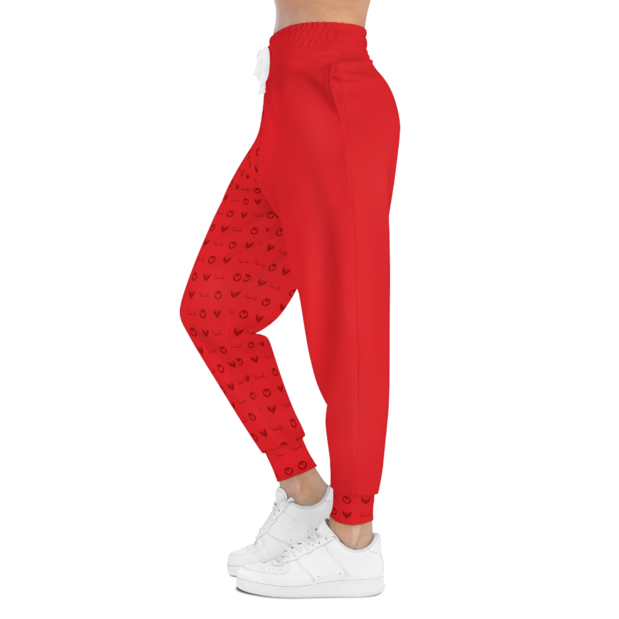 All Over Vessel Joggers Red