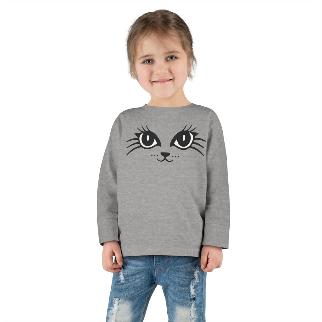 Cute Kitten Toddler Long Sleeve Tee