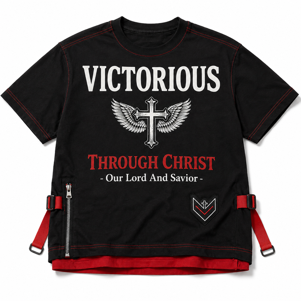 Onyx "VICTORIOUS THROUGH CHRIST" Tee