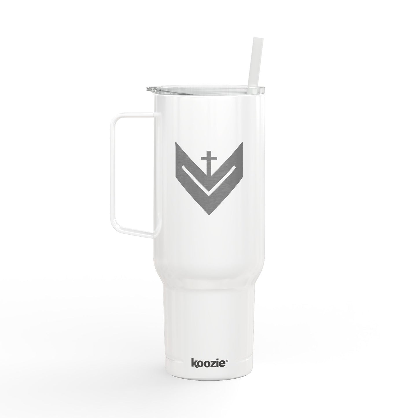 Vessels Premium Beverage Vessel - God First, Bible, Ministry - 40oz Insulated Tumbler