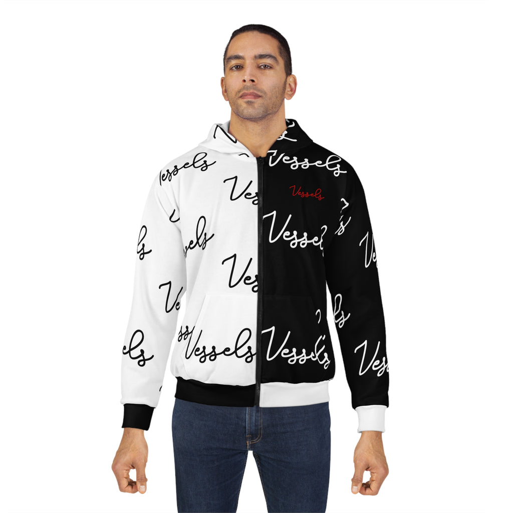 Black and White Vessel Hoodie