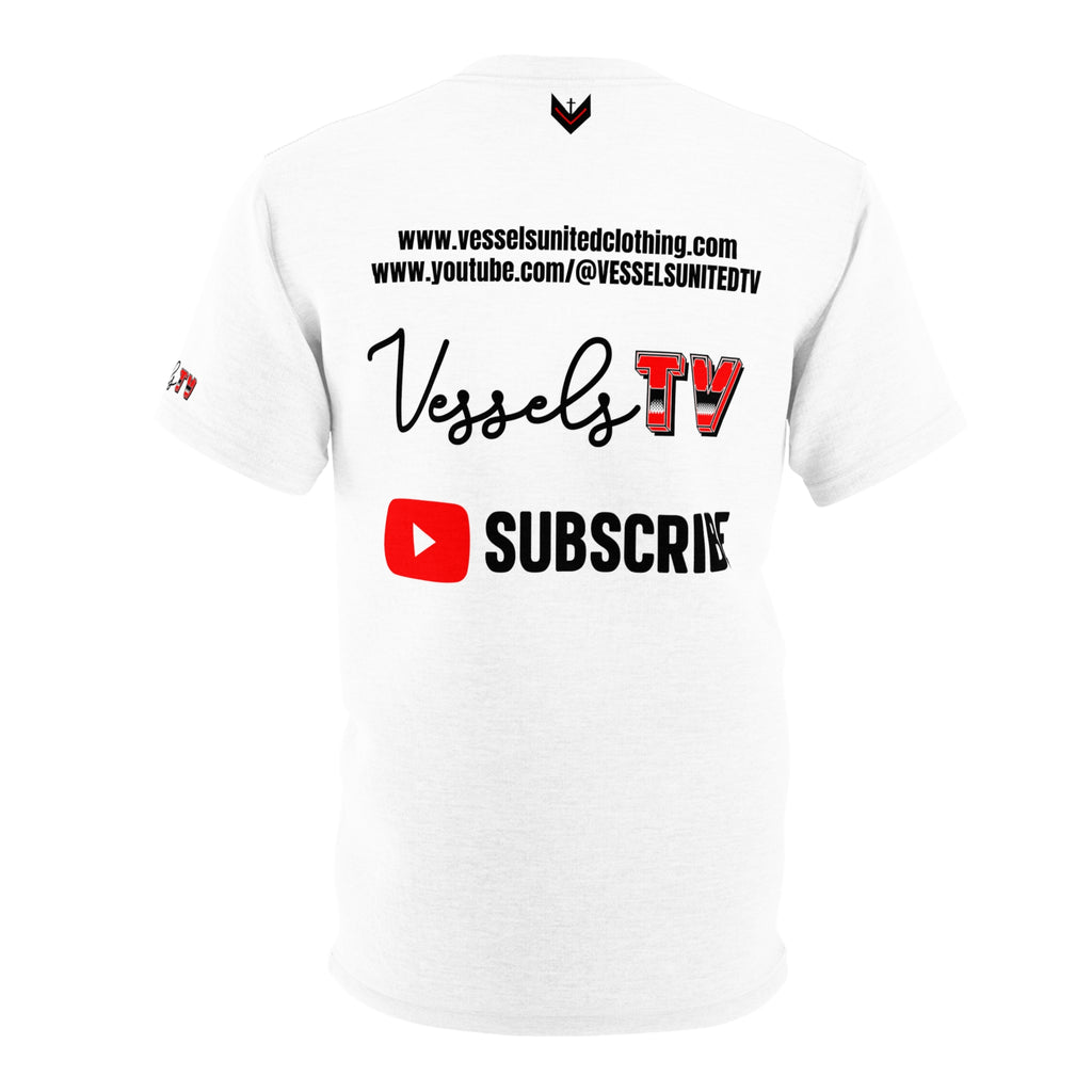 Vessels United TV YouTube Merch Shirt Unisex Tee White