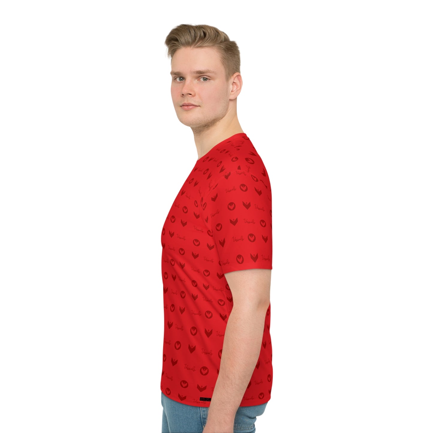 All Over Vessel Tee Red