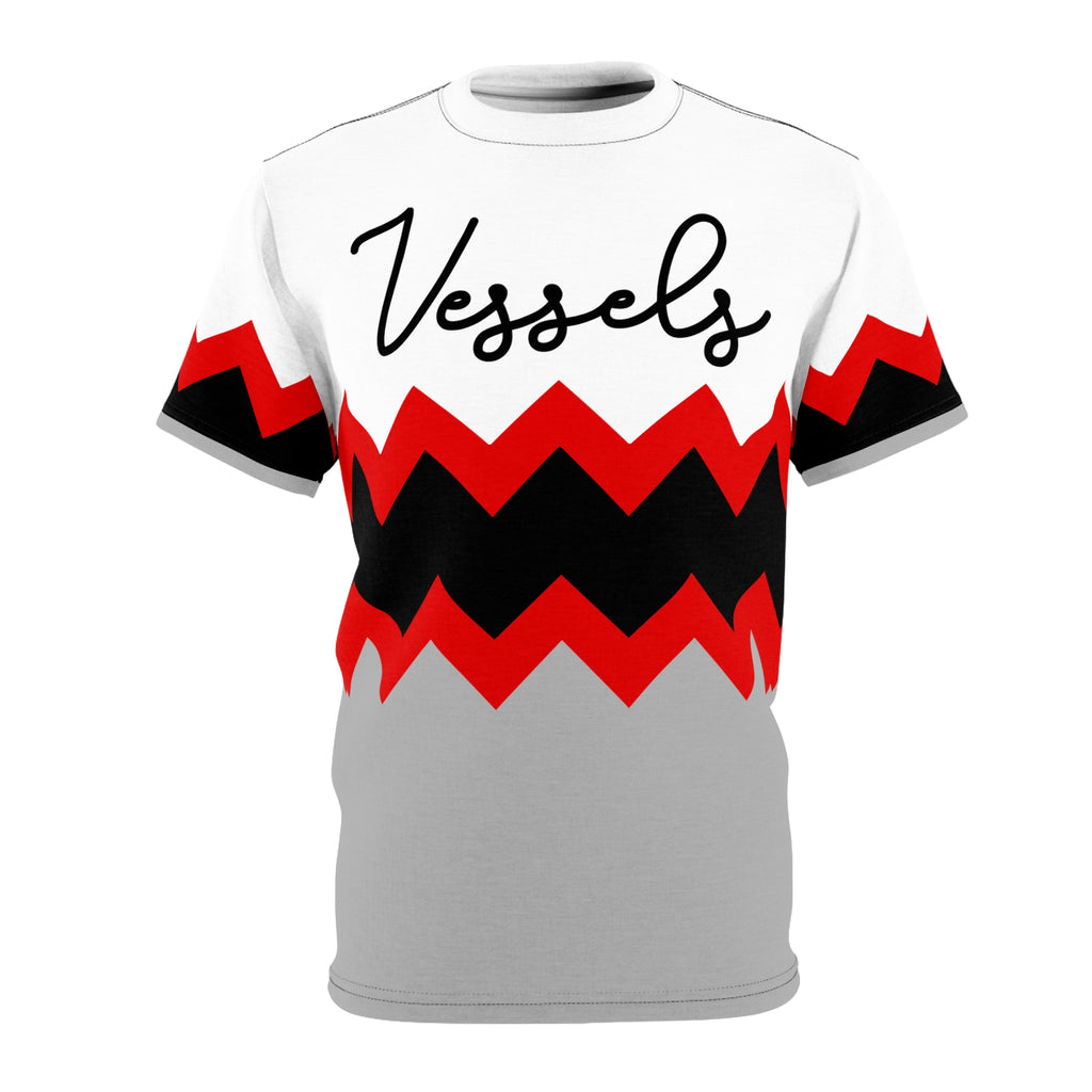 Vessels Zig Zag Set Apart Tee - God First, Bible Scriptures Ministry Shirt