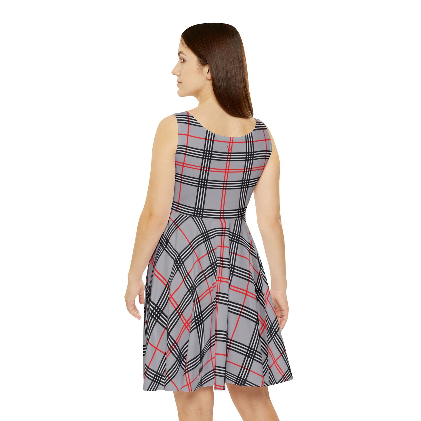 Divine Vessel Plaid Dress