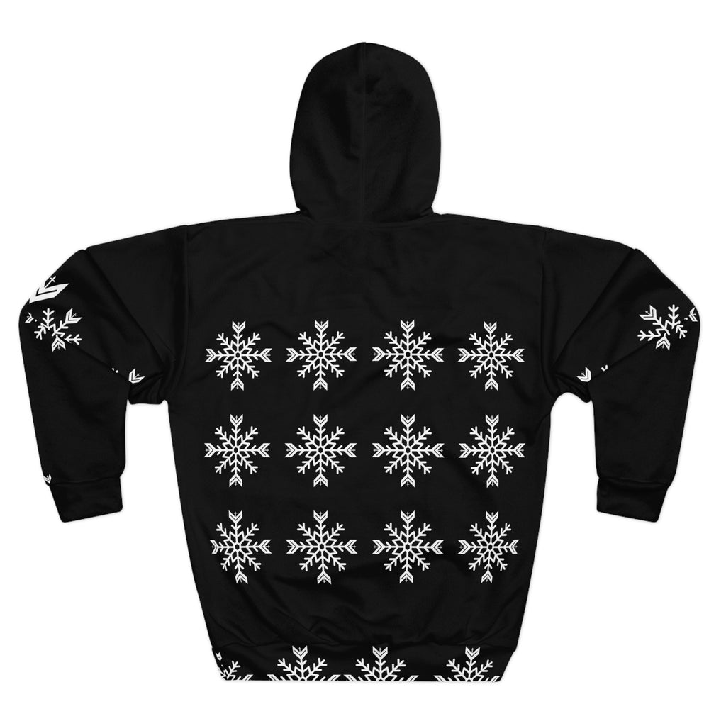 Christmas Snowflake Hoodie — Jesus, Christian, Love & Family Pullover