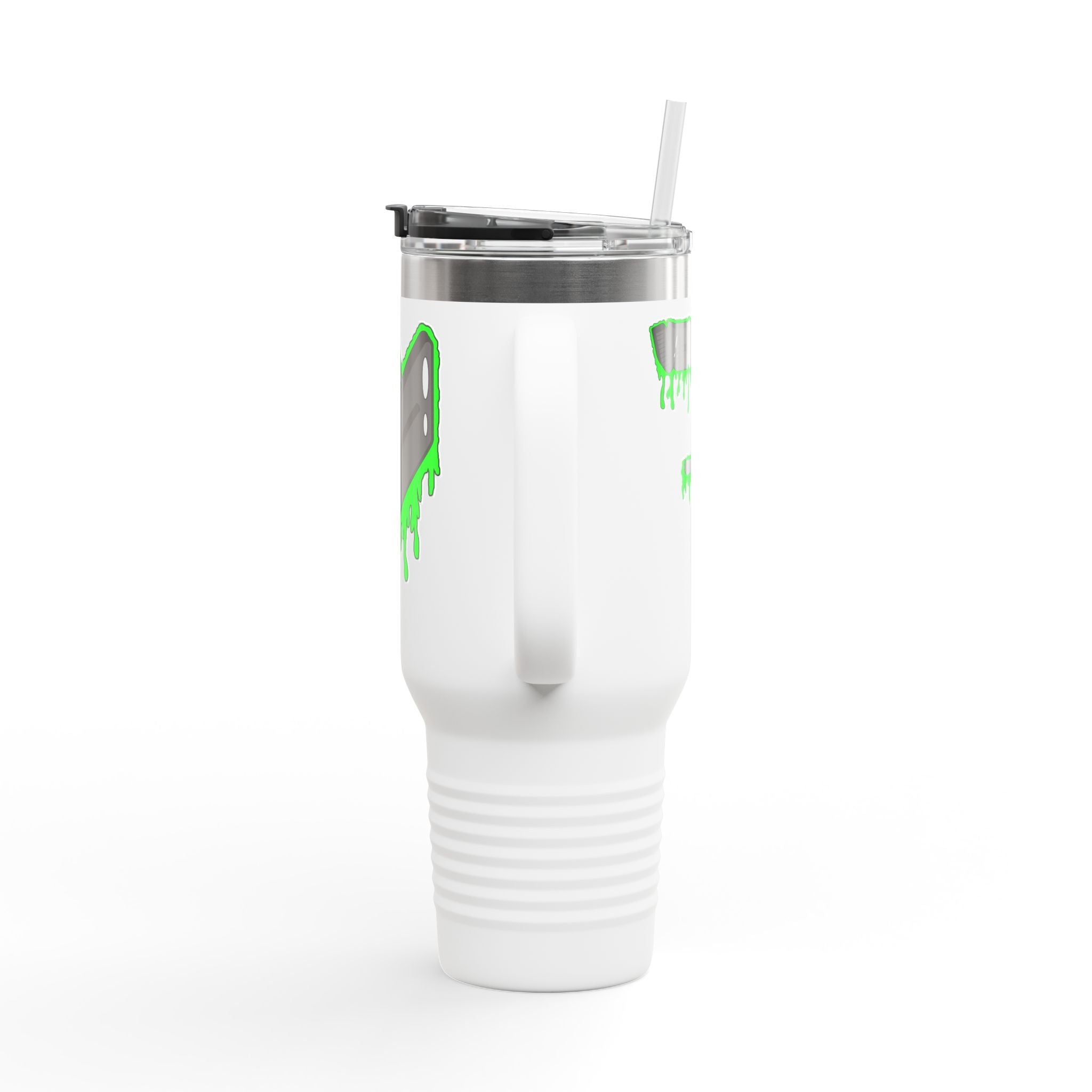 Vessels Graffiti Insulated Travel Mug, 40oz - Cross, Jesus Died for Us, Religious Gift, Large Stainless Steel Tumbler, Christian Witness,