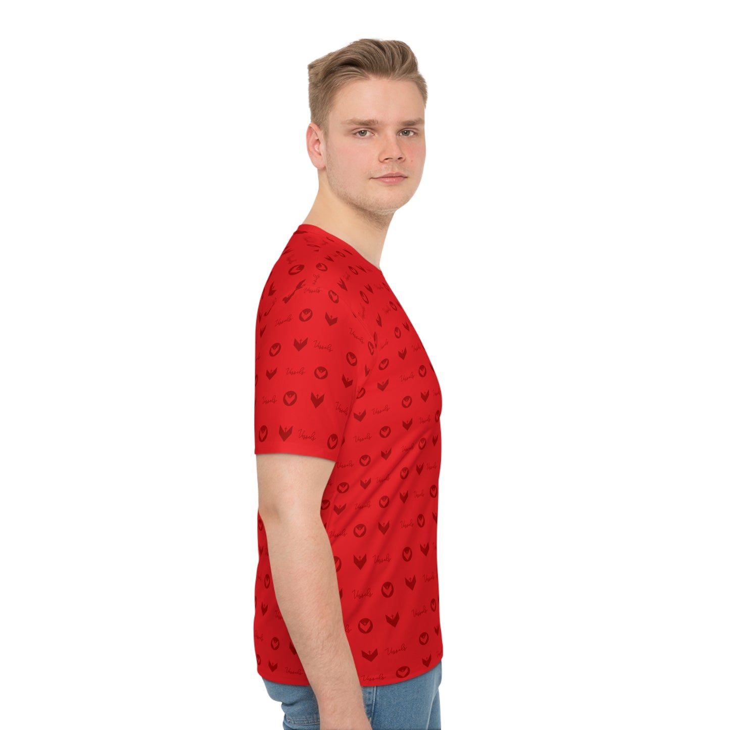 All Over Vessel Tee Red