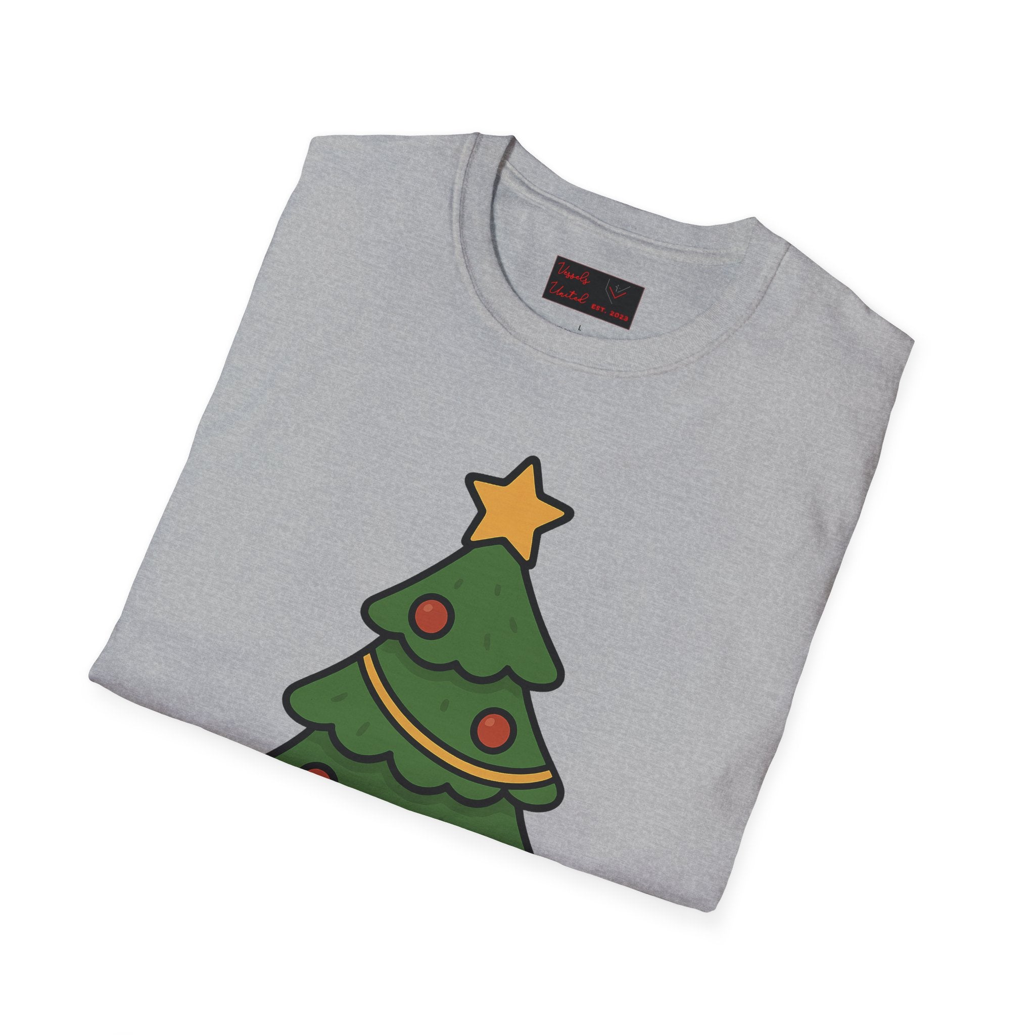 Christmas Tree T-Shirt — Jesus Christ Bible Holiday Family Giving Tee