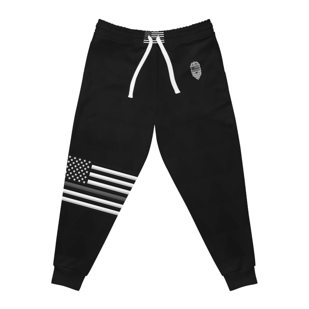 Patriotic Silver Line Flag Pants