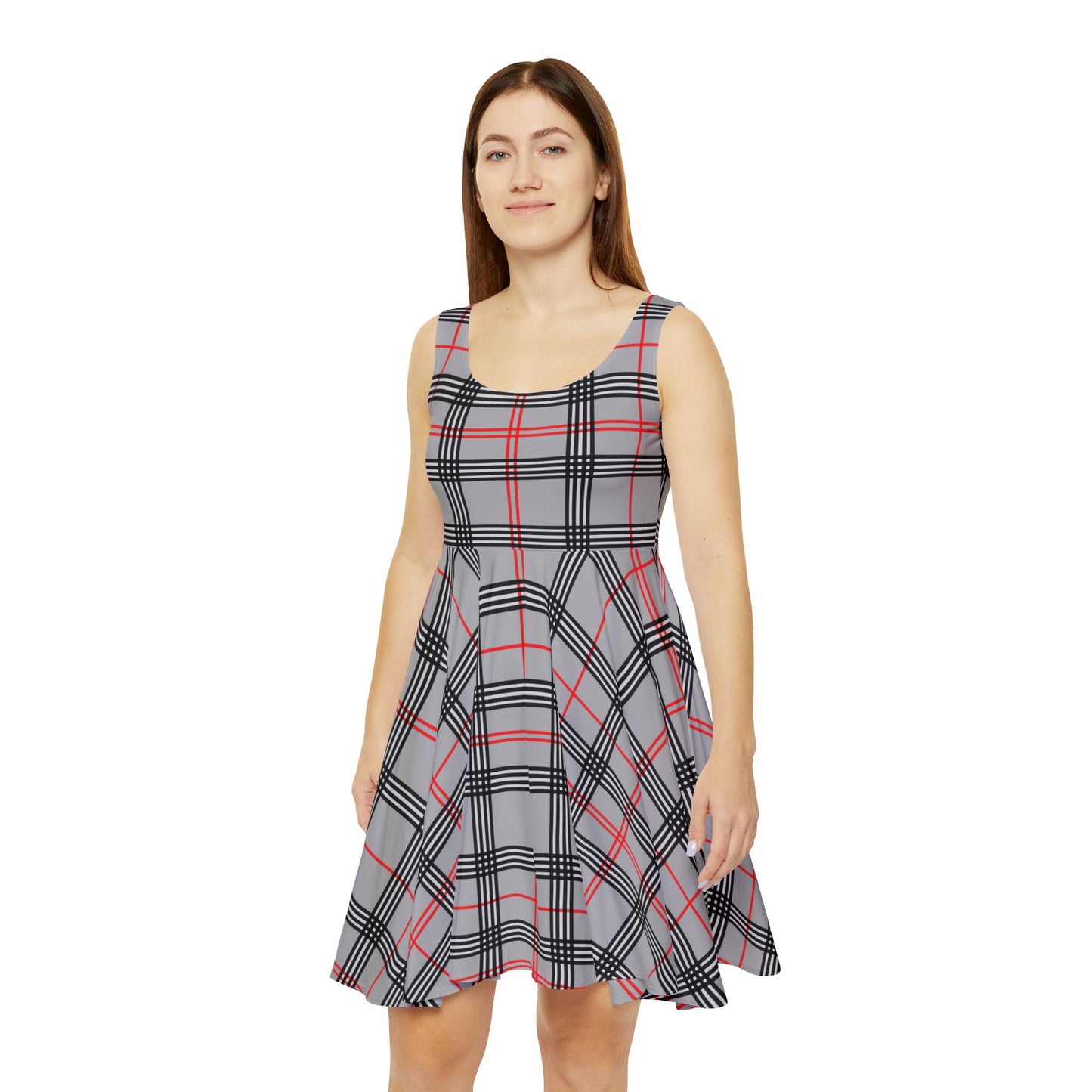 Divine Vessel Plaid Dress