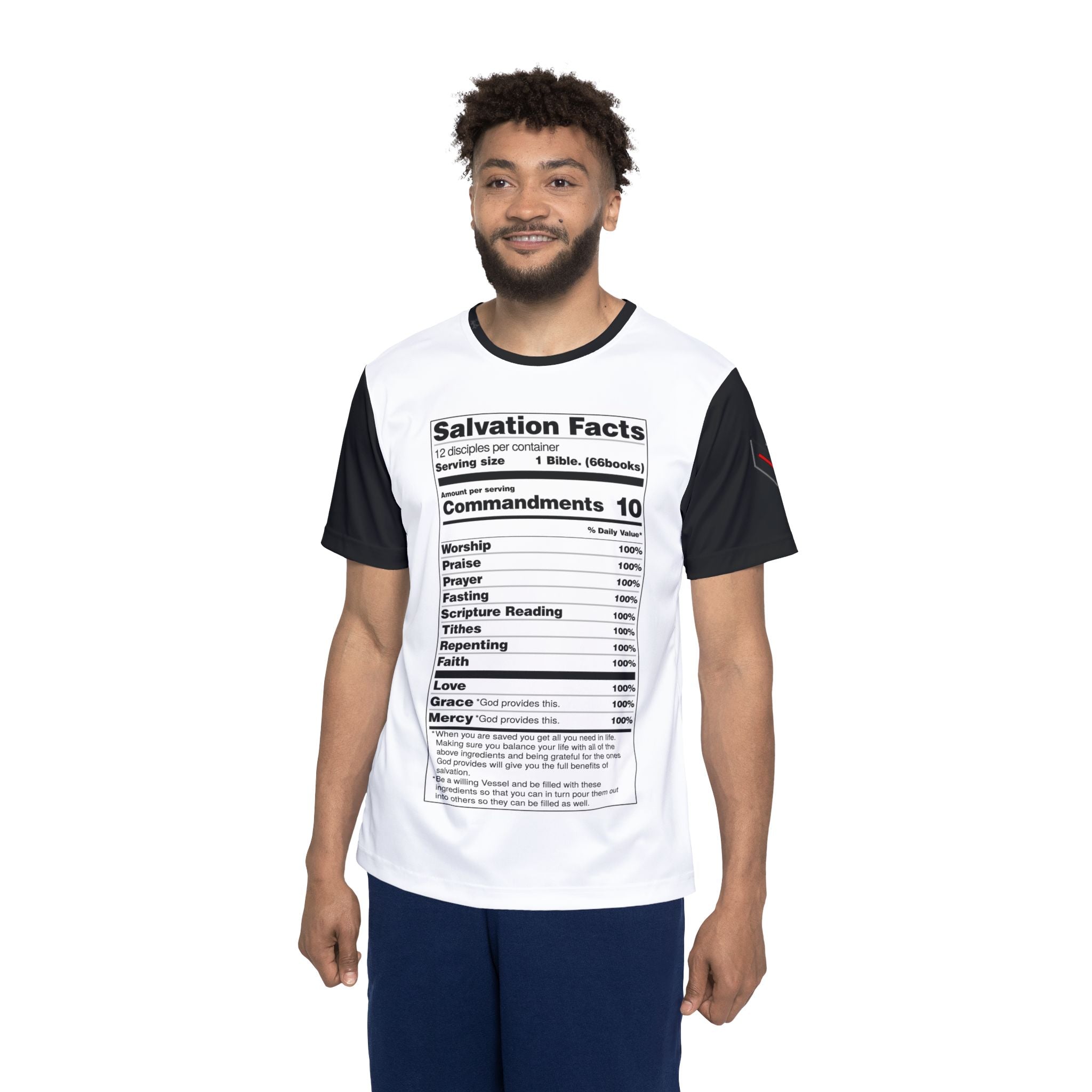 Salvation Facts t-shirt
