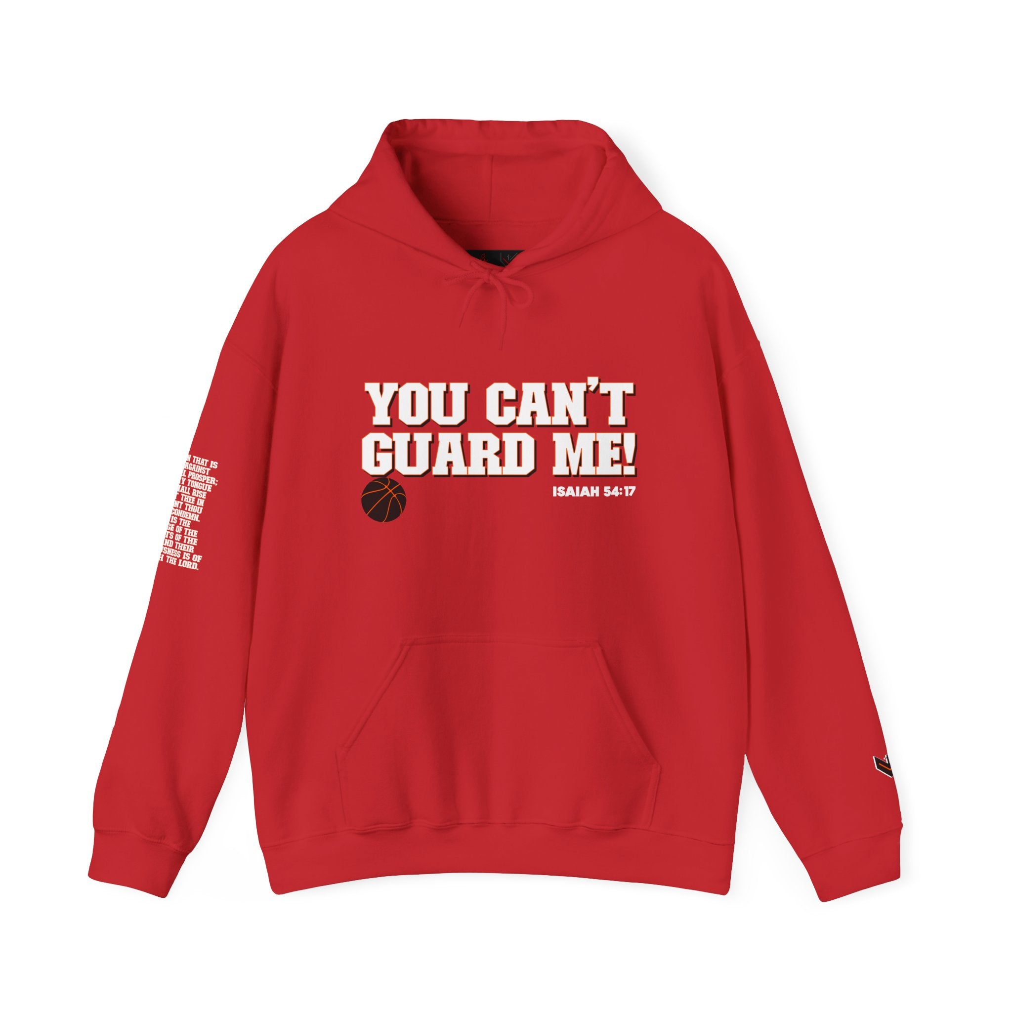 You Can't Guard Me Hoodie — Bold Basketball Statement Pullover