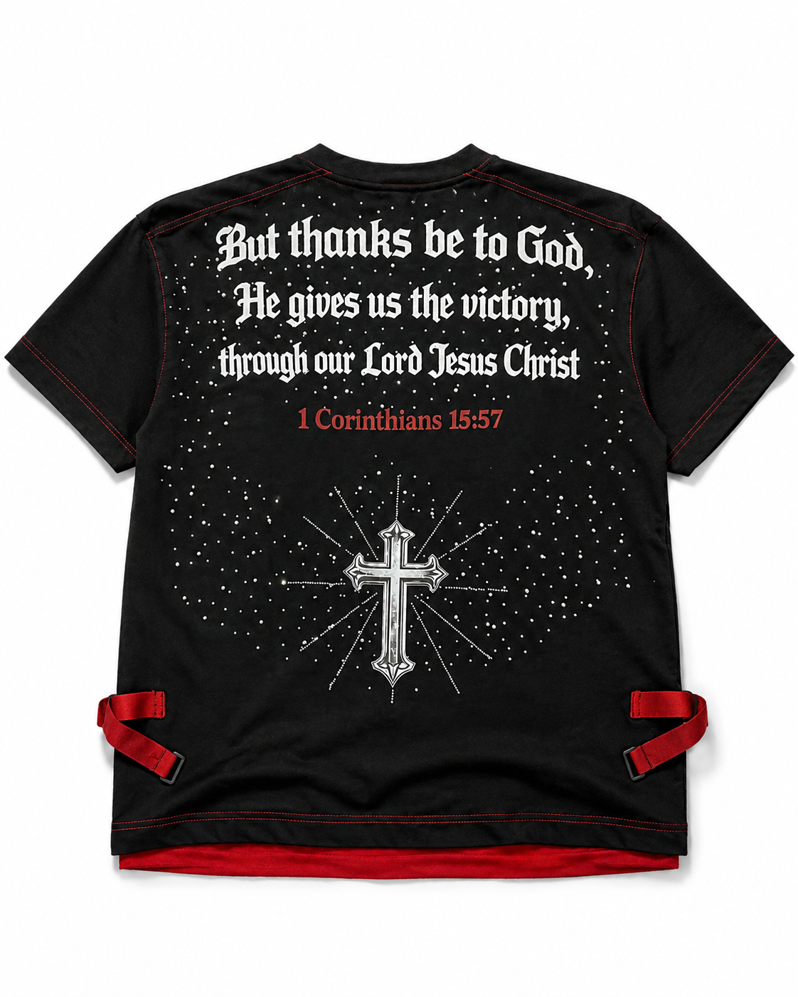 Onyx "VICTORIOUS THROUGH CHRIST" Tee